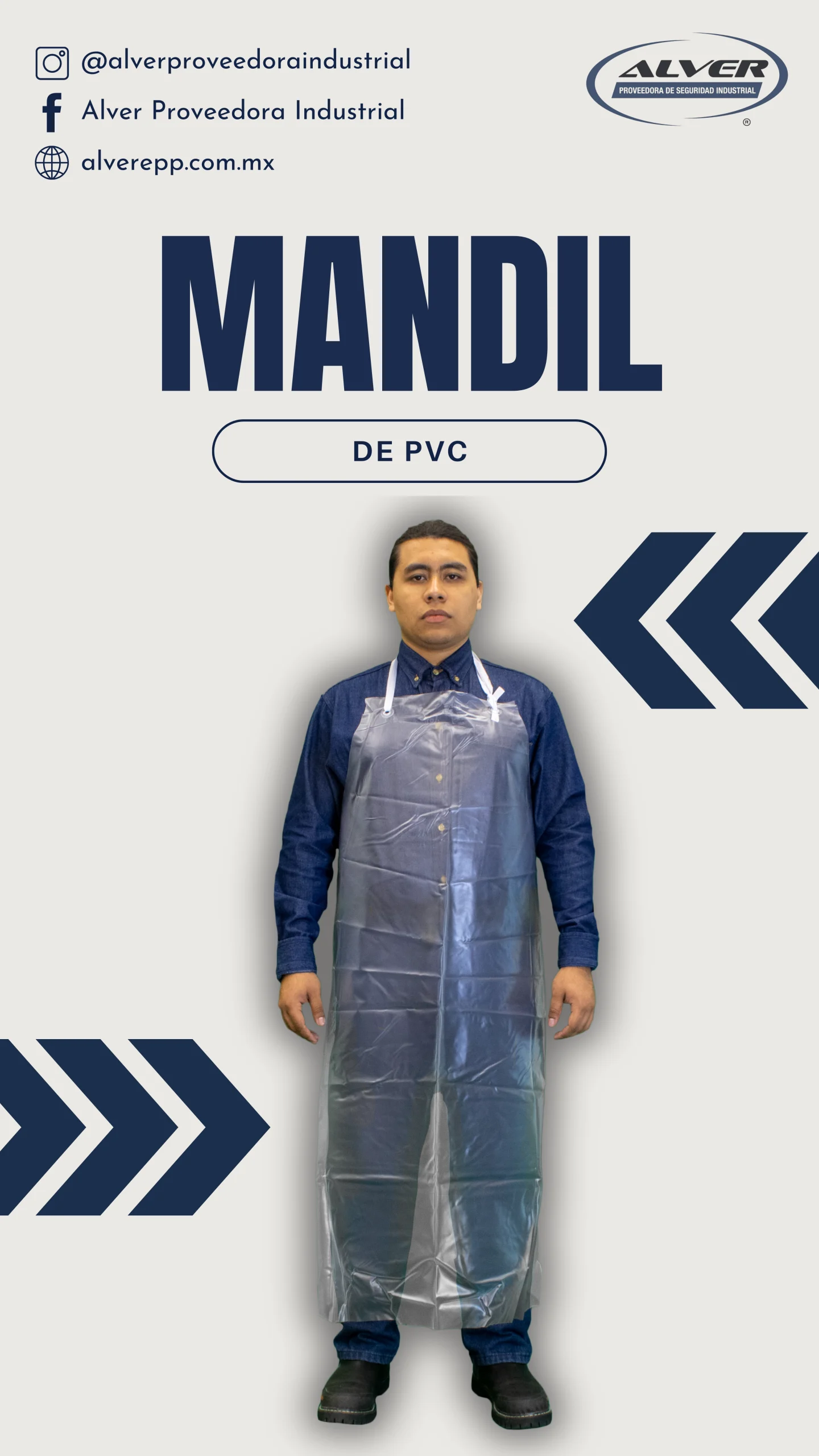 Mandil de PVC